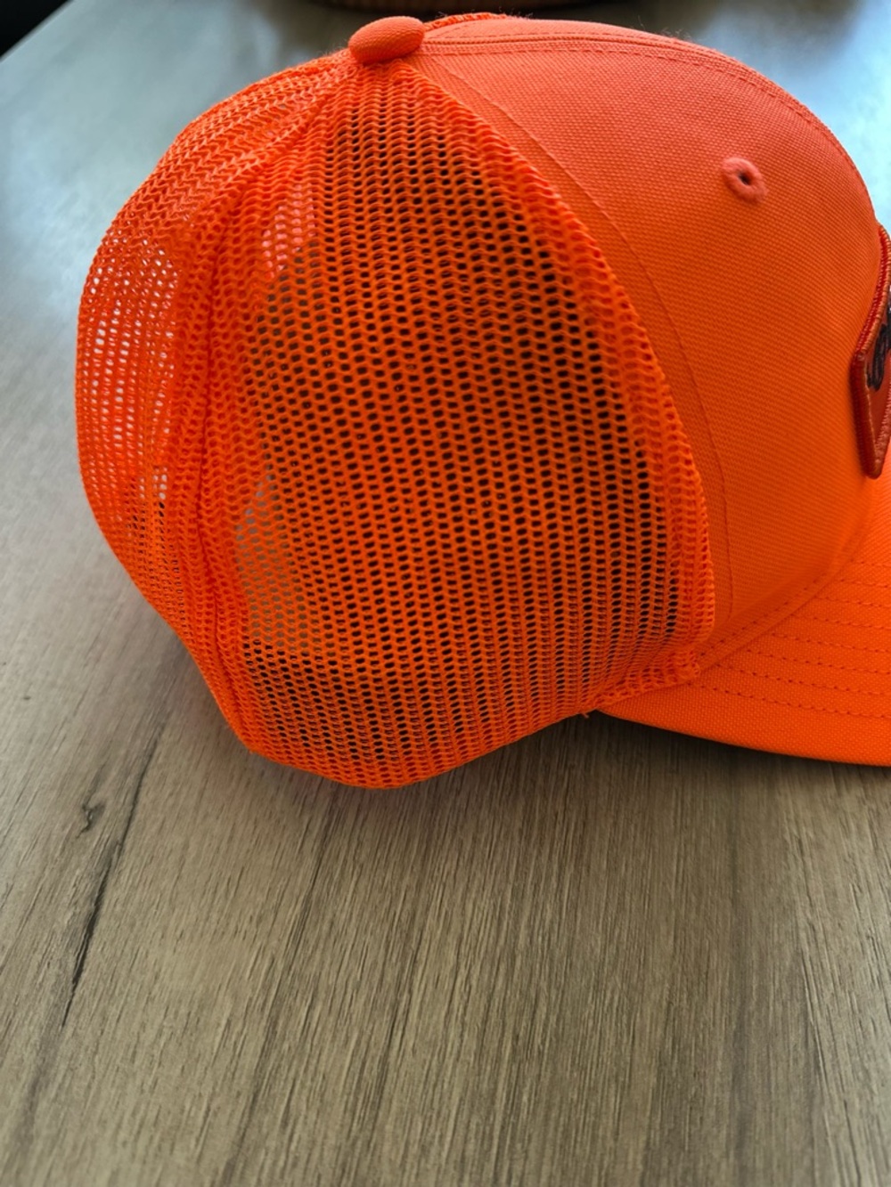 Unique unisex Neon Orange  Ohanalei Hat with Embroidered Patch - Picture 6 of 7